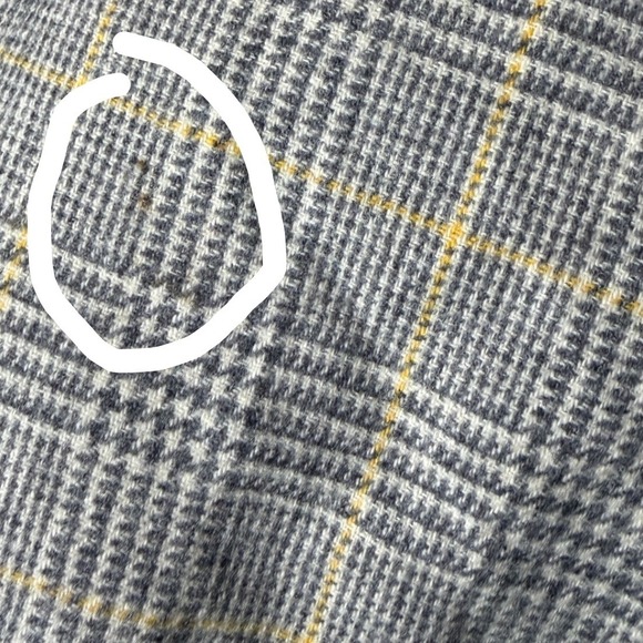 Vintage Evan Picone Plaid Pencil Skirt Size 10 Wool Blend - Picture 4 of 8